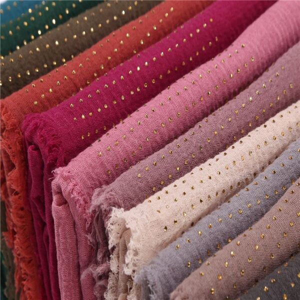 Stoned Crinkle Scarves - Image 32