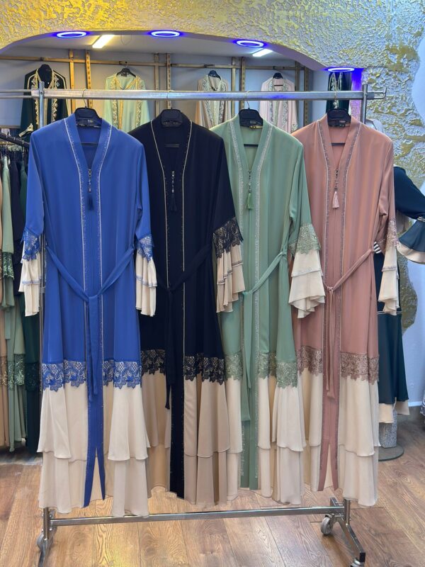Stylish Abaya for Muslim Sisters | Feminine Color Abaya | Elegant Modest Dress