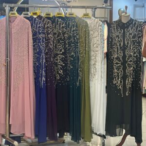 Elegant Beaded Abaya | Luxury Women’s Islamic Dress