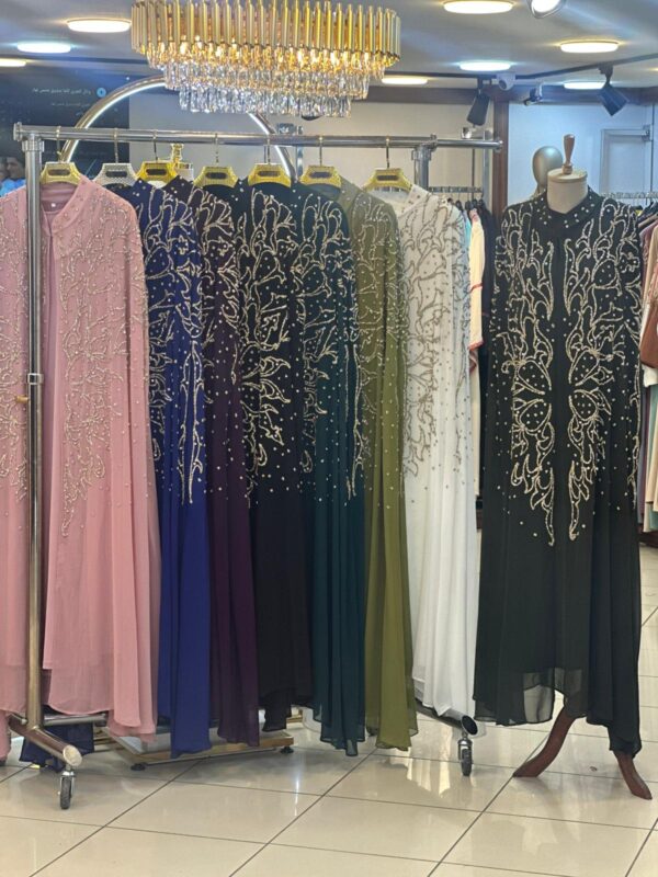Elegant Beaded Abaya | Luxury Women’s Islamic Dress